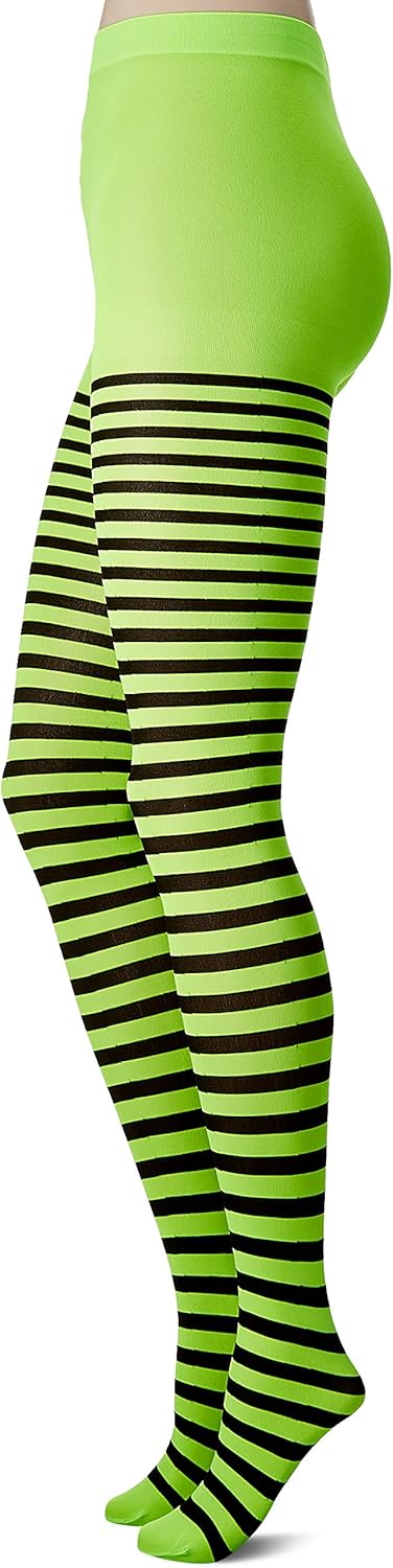 Leg Avenue Women's Nylon Striped Tights: Clothing