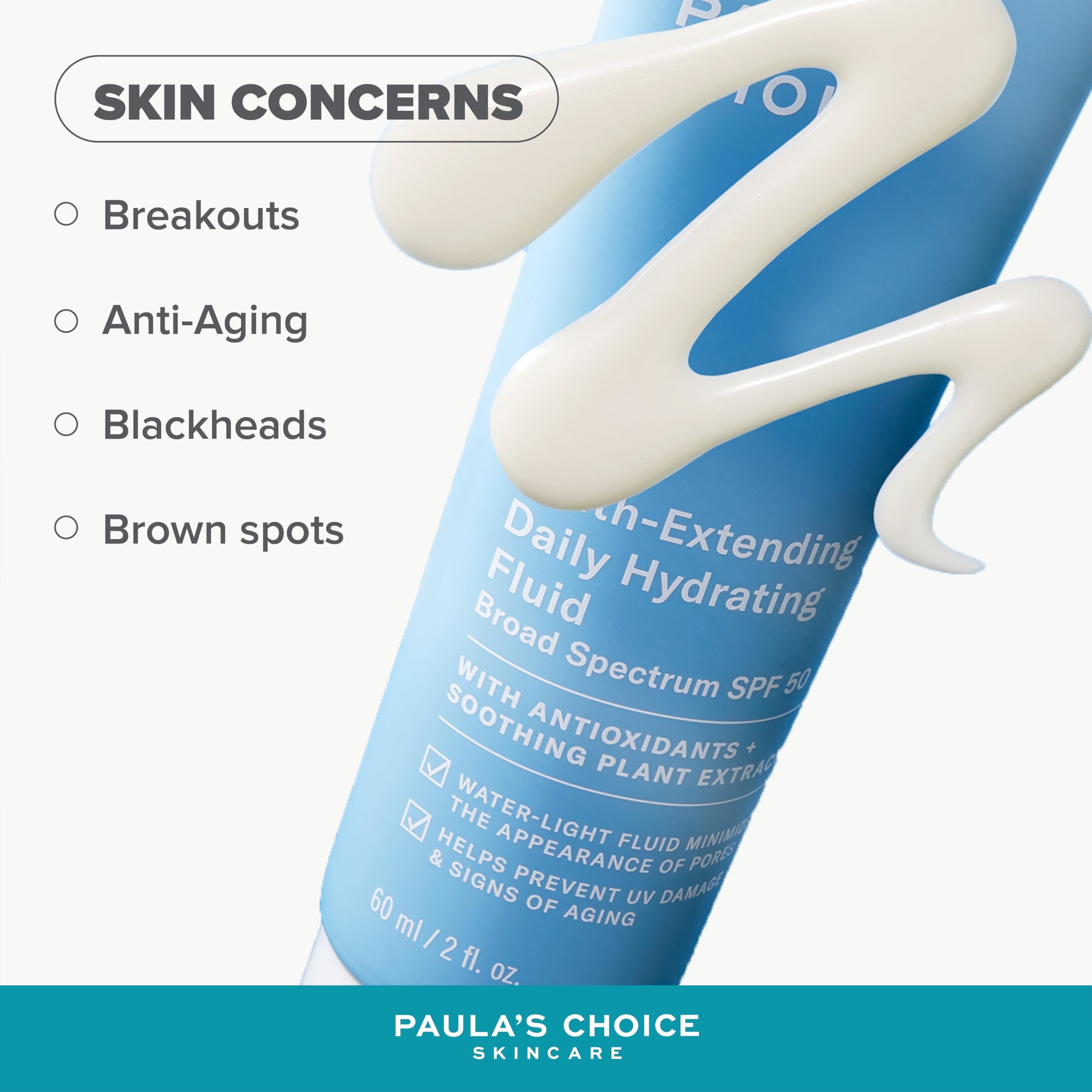 Paula's Choice RESIST Anti Aging Tagescreme LSF 50 - Leichte UVA/UVB-Schutz mit Mattes Finish -Reduziert Pigmentflecken - mit Glycerin & Antioxidantien - Mischhaut bis Fettige Haut - 60 ml 4