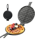 ROME OLD FASHIONED WAFFLE IRON ローム Rome Old Fashioned Waffle Iron - Cast Iron – Campmor