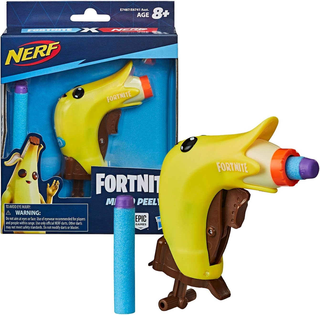 nerf fortnite micro peely