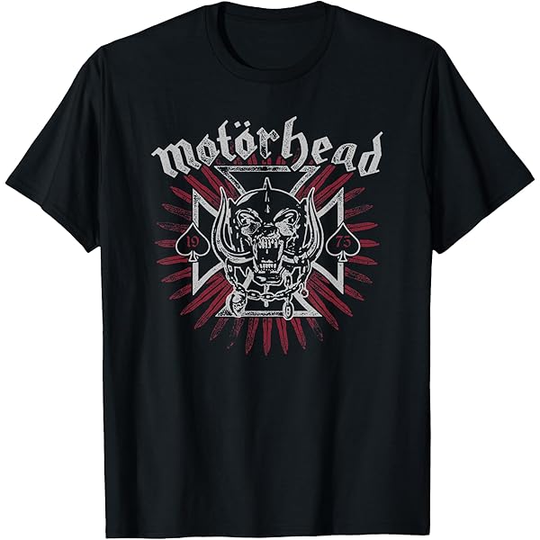 Motörhead March Or Die Cross Bones White T-Shirt, White - 4