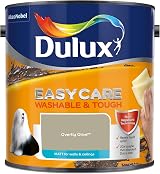 Dulux Easycare Washable Matt Emulsion Paint Walls Ceilings Overtly Olive 2.5L view 2