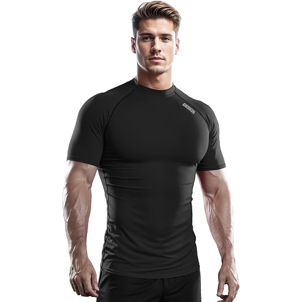 Finden & Hales Men's Short Sleeve Performance T-Shirt - Moisture Wicking, Contrast Panels, Sizes XS-3XL