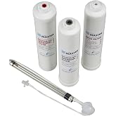 Home Master ISet-TMHP-MY12 HydroPerfection Replacement Filter Change Set, white