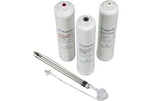 Home Master ISet-TMHP-MY12 HydroPerfection Replacement Filter Change Set, white