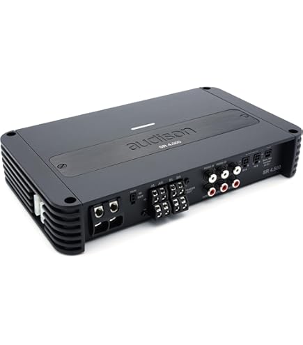 Amazon.com: Audison SR 4.500 4 Channel D-Class Amplifier 880