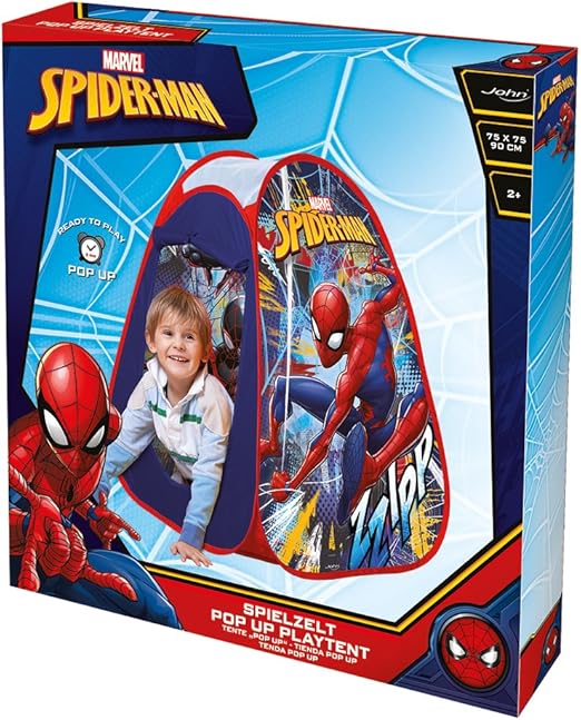 spiderman pop up tent