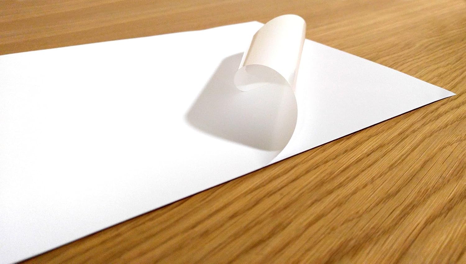 50 Sheets Premium A4 Self Adhesive Vinyl Sheets Waterproof (PVC) Matte White Sticker Sheets Inkjet Laser Printable, 100 GSM - Image 5