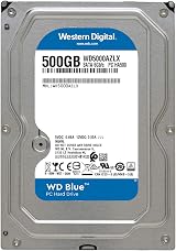 Western Digital Blue 500GB HDD 7200RPM 32MB Cache SATA III 3.5 Internal Hard view 2