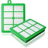 Replacement EL012B Electro H12 Hepa Filter Compatible with Electrolux EL4050 EL4100 EL4101A El4335A EL6986A EL012W Vacuums Cleaner (2 Packs)