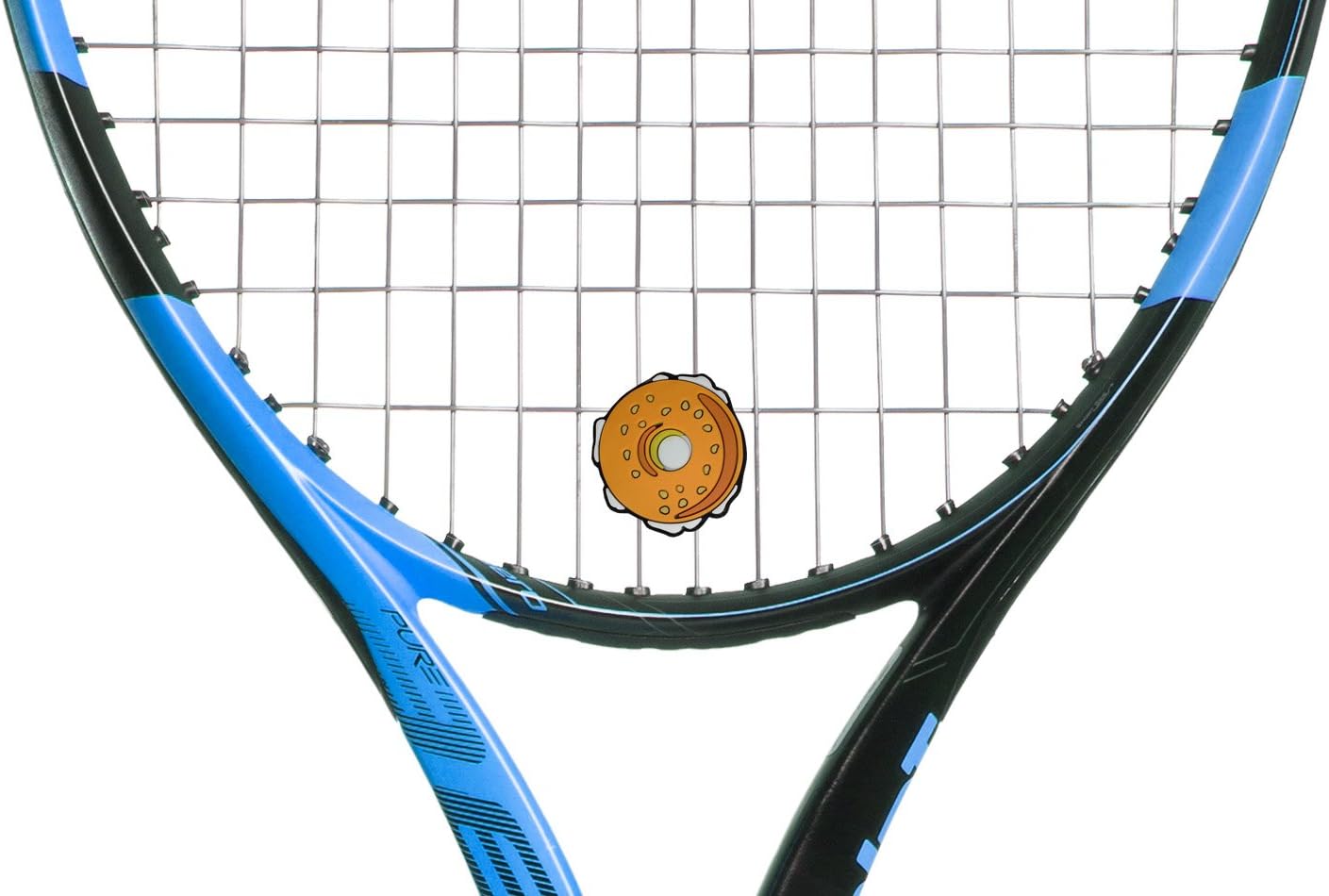 Racket Expressions Bagel (Oversized) Tennis Vibration Dampener 2 Pack : Sports & Outdoors