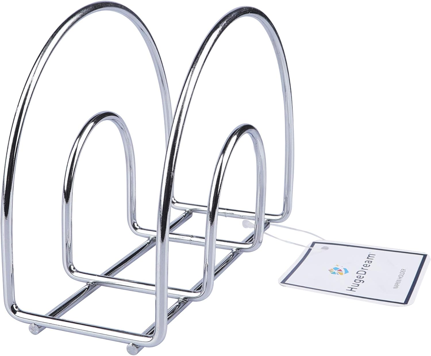 Chrome Napkin Holders For Tables Dinner Napkin holder Silver Napkin Holder Metal Napkin Holder Tissue Holder Dining Table- Indoor / Outdoor Napkin Holders For Kitchen - Napkins Holder: Kitchen & Dining