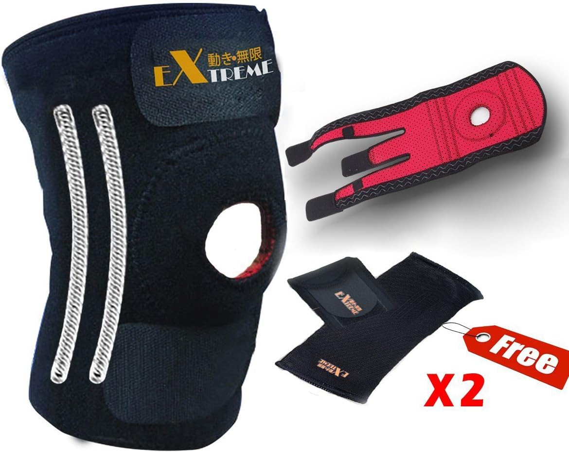 Motion Infiniti Premium Knee Braces - Relief Your Knee Pain and Improves Your Mobility Right Way with 100% Satisfaction Guarantee!