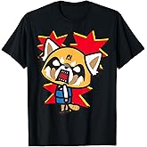 Aggretsuko Rage Face Tee Shirt T-Shirt
