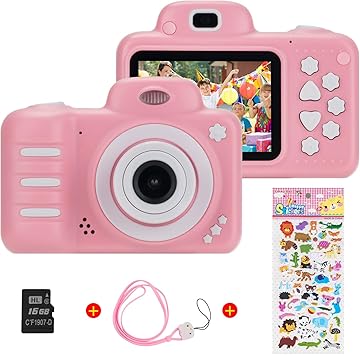 Idee Regalo Natale Ragazza 14 Anni.16gb Microsd 1080p Hd Per Bambini Fotocamera Digitale Vannico 800mp 2 4 Pollici Outdoor Travel Portatile Fotocamera Per Bambini 3 14 Anni Ragazzo E Ragazza Regalo Di Compleanno Rosa Amazon It Elettronica