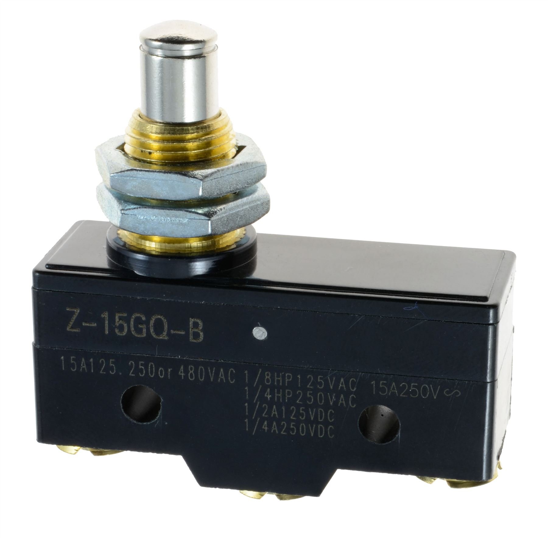 Push Button Plunger Limit Switch SPDT 16A NO/NC