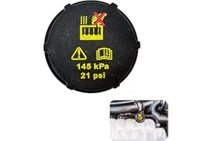CEYHTLY DG93-8101-AA DG9Z-8100-A Coolant Reservoir Cap Compatible with 2012-2025 Ford Edge Escape Expedition Explorer F-150 Focus Fusion Mustang Ranger Transit Connect | Lincoln Aviator MKC MKX MKZ etc