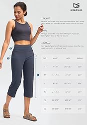 G Gradual Capri Pants for Women High Waist Workout