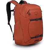 Osprey Proxima 30L Campus Laptop Backpack - Organized Everyday Pack with Tech Storage, Water Bottle Pockets, and Comfortable Carry - Perfect for School, Commute, and Travel, Firestarter Orange