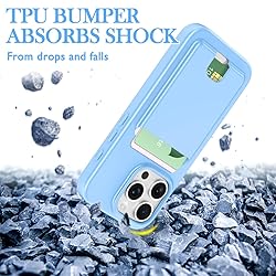 Petocase for iPhone 15 Pro Max Wallet Case Card
