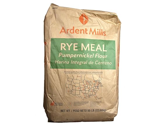 Amazon Com Medium Rye Meal Pumpernickel Flour 50lb Wheat