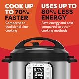 Instant Pot DUO MINI 3L 7-in-1 Electric Pressure Cooker Black Silver view 6