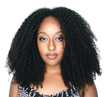Amazon Com Ms Fenda Brazilian Virgin Human Hair Afro Kinky Curly
