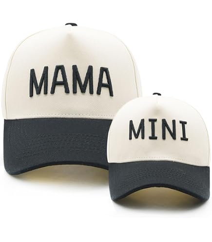 Matching Family Baseball Caps Set of 3 Adjustable Cotton Embroidered Hats Amazon.com: ZUYYON 3 Pcs Parent-Child Baseball Hats  main image 4
