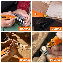 Corded Rotary Tool Kit for Crafts, GOXAWEE Mini