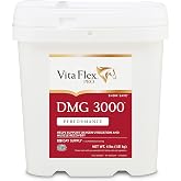 Vita Flex Pro DMG 3000 Horse DMG Concentrate, 4 lbs, 128-Day Supply | Helps transport oxygen that breaks down glycogen to fuel the ATP cycle, creating energy in the body