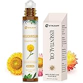 Helichrysum Essential Oil Roll On, 100% Pure Aromatherapy for Skin Vitality & Anti-Aging,Aromatherapy, Skin Care, Happy, Stress Relief