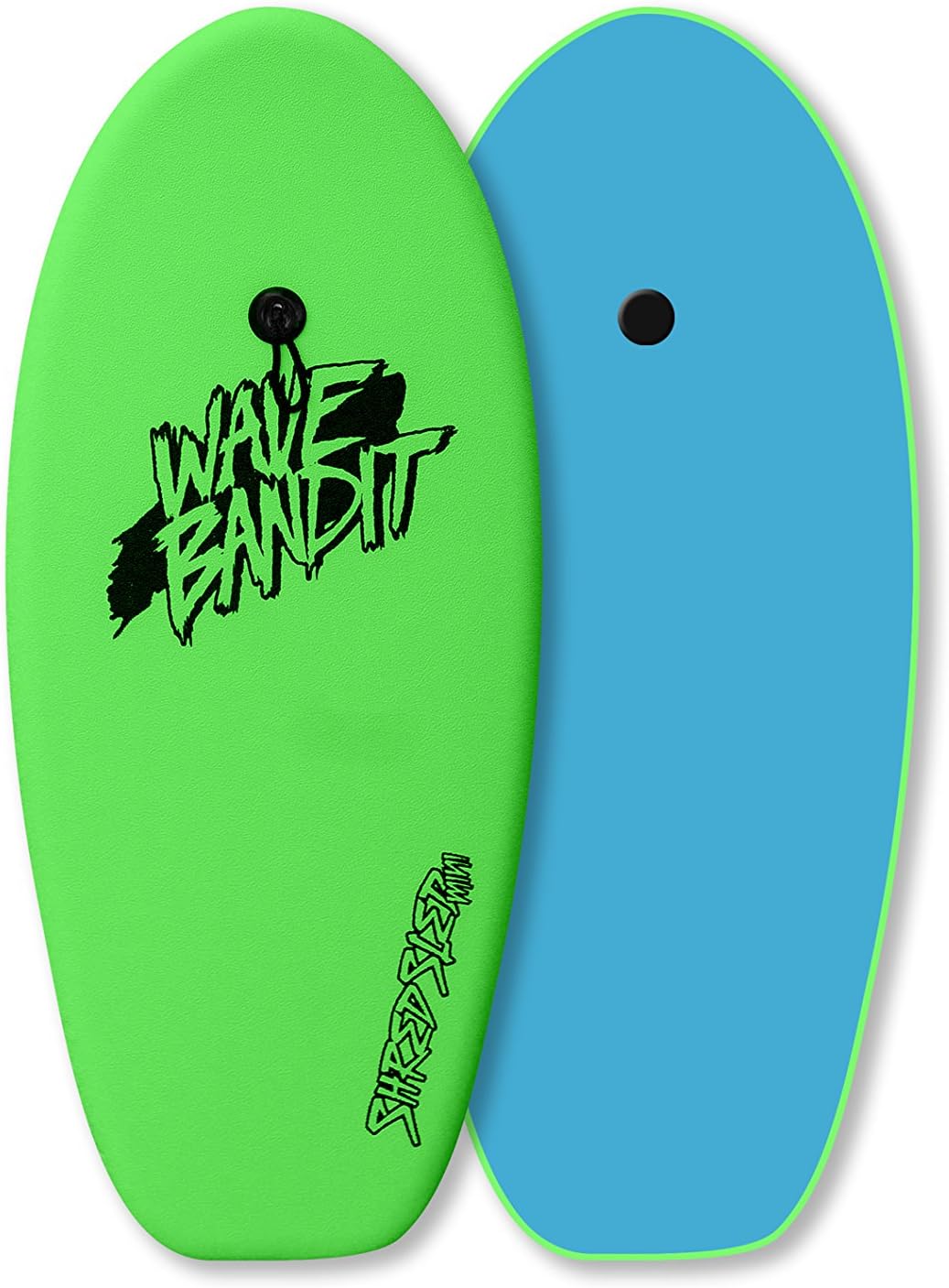Wave Bandit Shred Sled Mini Surfboard, Neon Pink, 37"