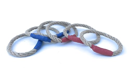 Amazon.com: 6 Rope Ring Toss Throwing Rings - Rings Only ...