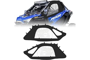 OFIG PRO XP Upper Doors YKK Zippers Compatible with Polaris RZR PRO XP/Turbo R/S 2020-2025, Cab Enclosures Side Windows Work 