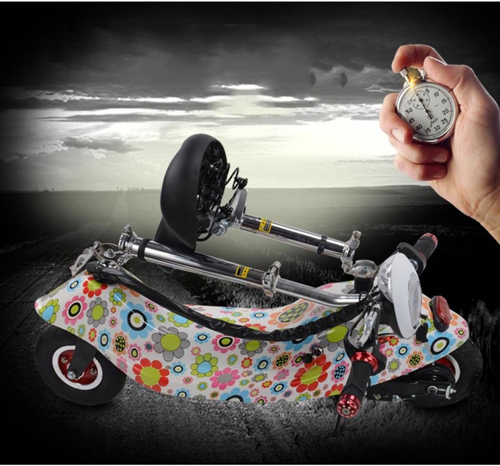 XZX Foldable Lady's Electric Bicycle Scooter Bike 24V with Shopping Basket