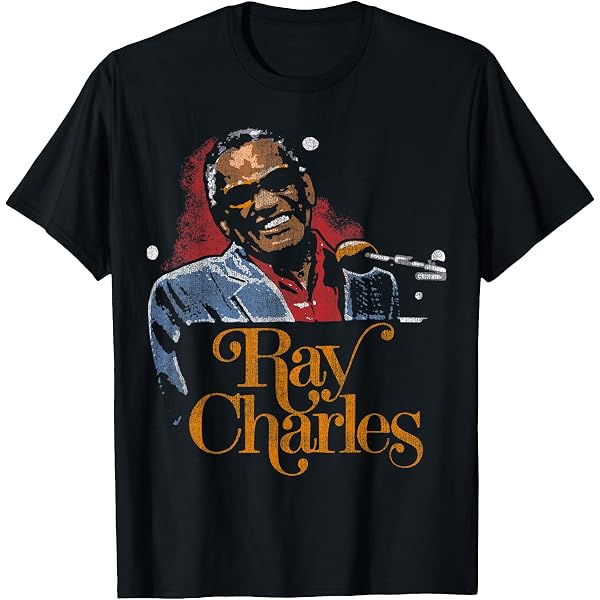 90s gear Inc RAY CHARLES jazzTシャツ音楽希少 Amazon.com: Official Ray Charles Jazz Icon Merch - Father Of Soul