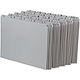 Pendaflex A-Z Top Tab Recycled Gray Pressboard 1/5-Tab File Guides, Letter, 25/Set (PN925)