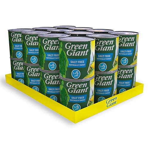 Green Giant Salt Free Sweetcorn 340g (Pack of 24)