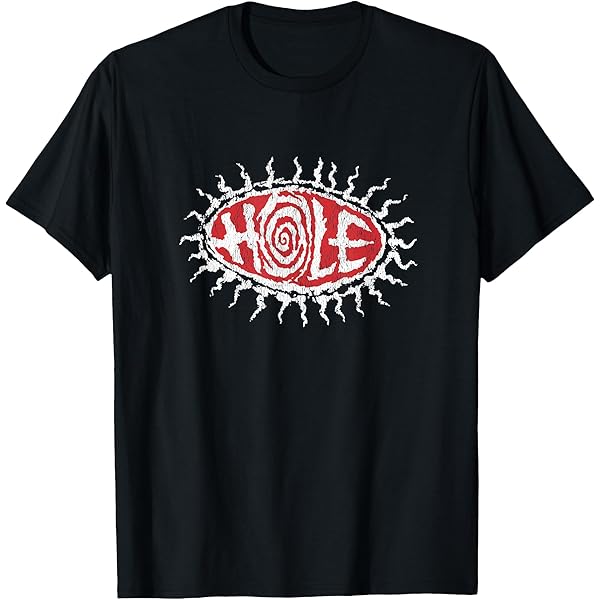Amazon.com: Hole Music T Shirt Live Through This Album Cover Black