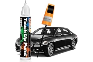 GALITOON Touch Up Paint, Automotive Scratch Repair Two-In-One Touch Up Paint Pen, Quick and Easy Solution to Repair Minor Scratches for Cars, Black, 0.4 fl oz