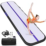 ZAFIED Inflatable Air Gymnastics Track Mat, 13ft