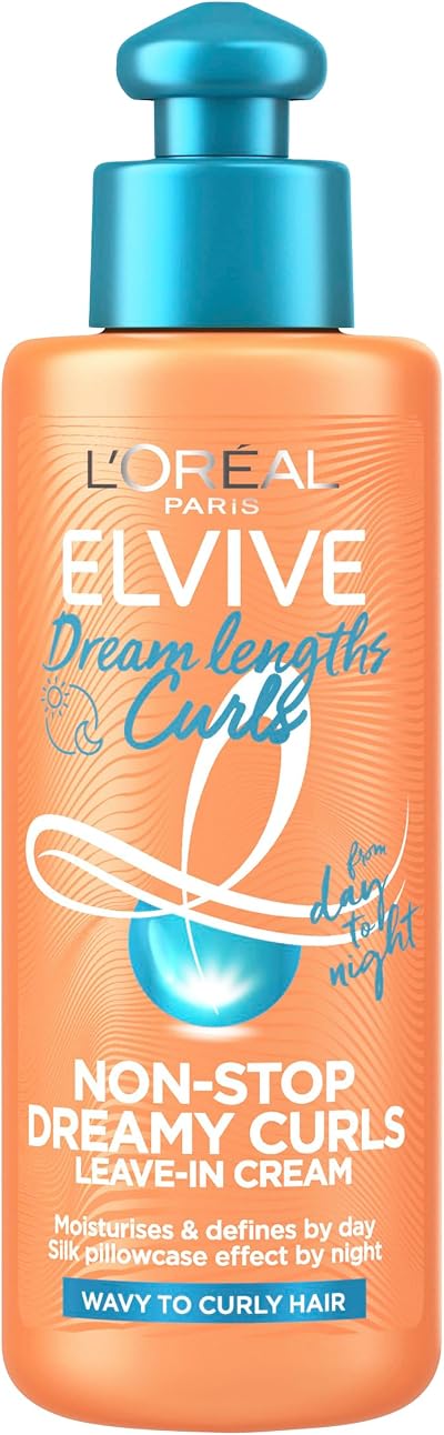 L'Oreal Paris Elvive Dream Lengths Dreamy Curls Cream Wavy Curly Hair 200ml