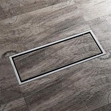 Sink Filter Stainless Steel Bathroom Linear Floor Drain Tile