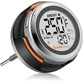 ProTemp S1 Patented Smart Grill Gauge Thermometer Hub Wi-Fi and Bluetooth | for Weber Kamado Joe Grill Smoker Offset Replacement Accessories (Universal Version 3.5"length 0.3"Dia not for Big Green Egg)