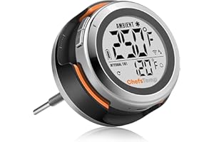 CHEFSTEMP ProTemp S1 Patented Smart Grill Gauge Thermometer Hub Wi-Fi and Bluetooth for Weber Kamado Joe Grills Smoker Offset Replacement Accessories (Universal Version 3.5"length 0.3"Dia not for Big Green Egg)