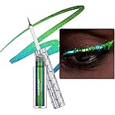 CHARMACY Multichrome Eyeliner Liquid Liner, Glitter liquid eyeliner waterproof, Metallic Intense Color Shifting Colorful Eyel