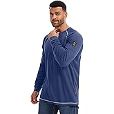 WORKWEYA FR Shirts for Men 5.5OZ Light Weight Welding Flame Resistant Shirts NFPA2112 CAT2