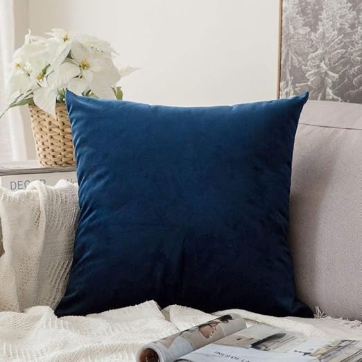 Amazon Com Miulee Velvet Pillow Cover Decorative Square