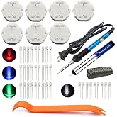 Zinger Instrument Cluster Gauge Stepper Motor Repair Kit X27 168 | Fits 03-06 GM Chevy Silverado Tahoe Yukon w/7Motors,36Led Light Bulb,Solder Iron and Sucker,Remove Tool,Fix Stuck Speedometer
