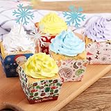 Aidi Frozen Cake Toppers 20pcs Snowflake Blue & Silver Party Decorations view 5